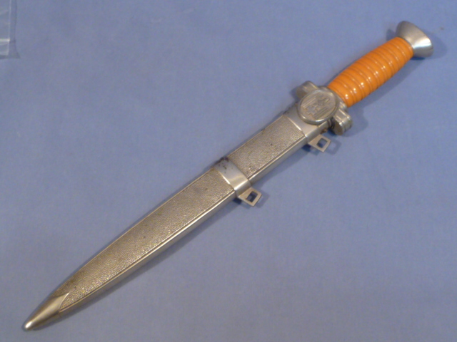 Original Nazi Era German M38 DRK Leader's Dagger and Scabbard
