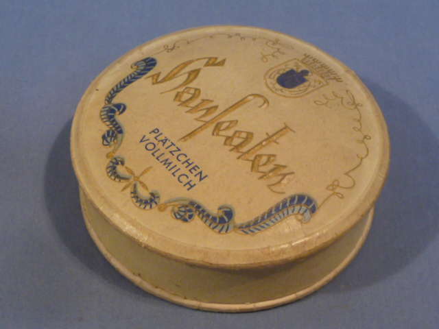 Original WWII Era German Hanseaten Whole Milk Cookies Container