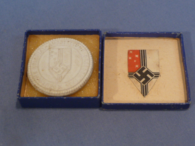 Original Nazi Era German Small Table Medal, Colonial Exhibition 1939