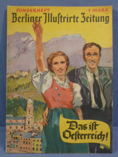 Original 1936 German Berliner Illustrirte Zeitung Magazine, Das ist Oesterreich!