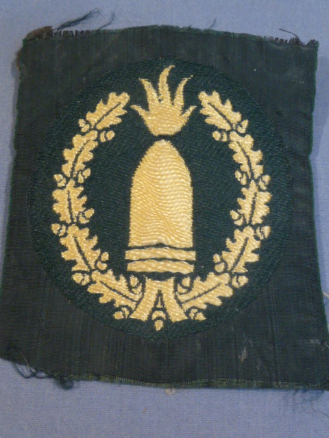 Original WWII German Heer (Army) Artillery Gunner's Proficiency Sleeve Insignia