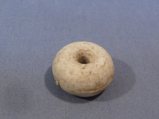 Original WWII German Stick Grenade Porcelain Pull Bead