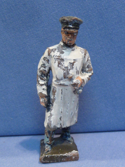 Original Nazi Era German Army Toy Soldier Officer Surgeon, LINEOL