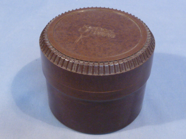 Original WWII German Light Field Howitzer 16/18 Bakelite Container, Kart. Vorl. L.F.H. 16/18