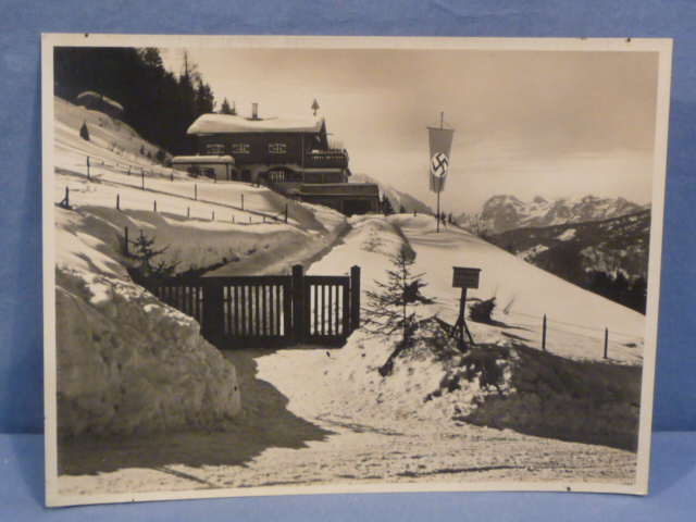 Original Nazi Era German Photograph of Hitler's Home