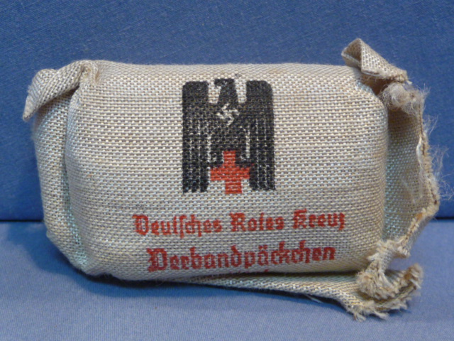 HOLD! Original WWII German DRK (Red Cross) Medical Bandage