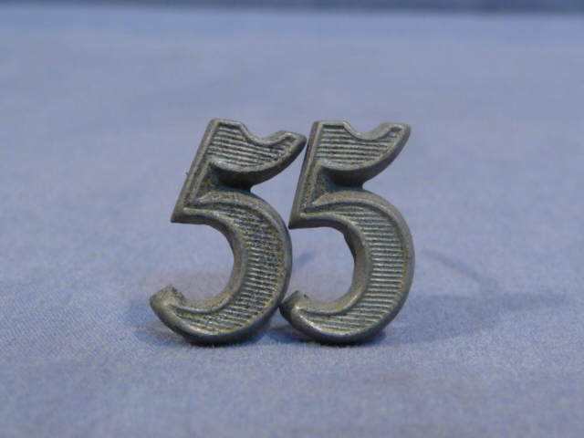 Original WWII German Heer (Army) EM/NCO's Shoulder Board Devices, Number 5
