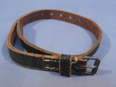 Original WWII German Soldier's Leather Utility Strap