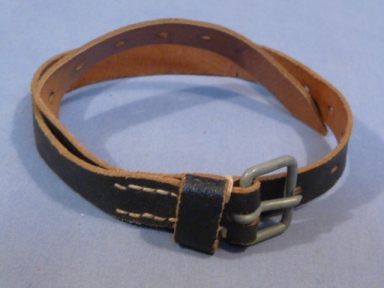 Original WWII German Soldier's Leather Utility Strap, Late-War