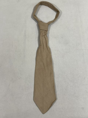 Original WWII German Luftwaffe Tropical Neck Tie, Tan Colored