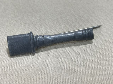 Original Nazi Era German Metal Weapons Stick Pin, STICK GRENADE