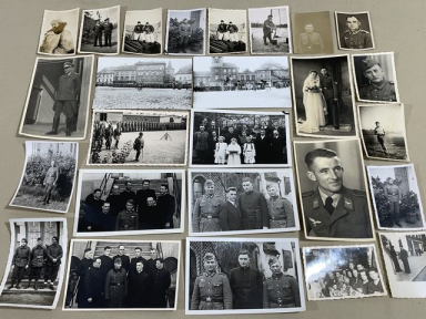 Original WWII German Photographs Lot, 50 TOTAL