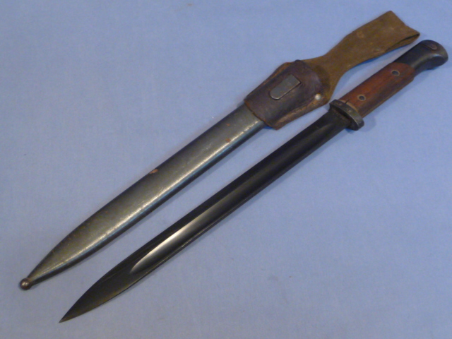 Original WWII Czech VZ24 Bayonet Manufactured During the German Occupation