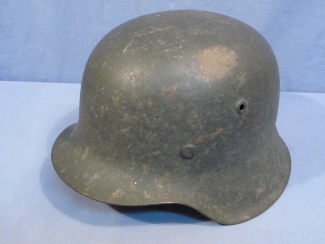 Original WWII German M42 Steel Helmet w/Liner, hkp64