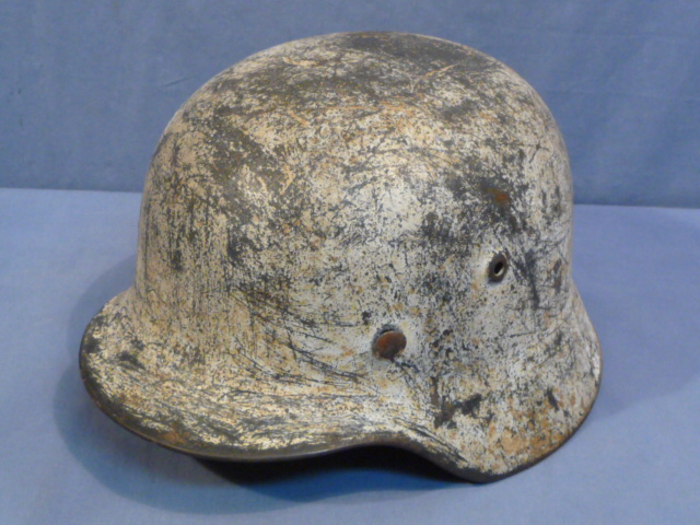 Original WWII German Luftwaffe (Air Force) M40 Steel Helmet