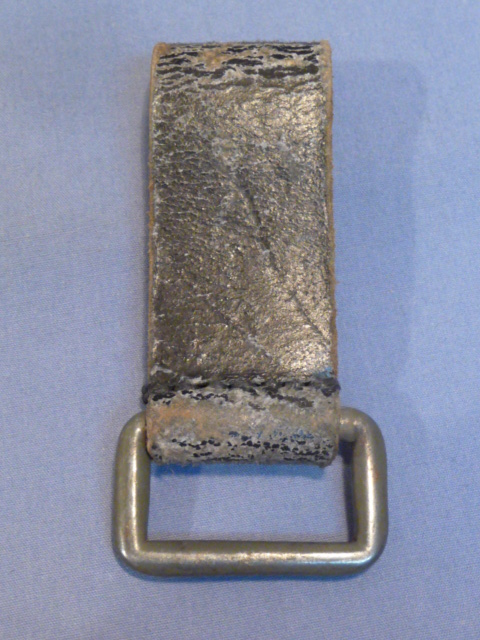 Original WWII German D-Ring Belt Loop, MARKED!