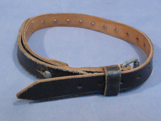 Original WWII German Greatcoat (Tornister) Strap, gmk Marked & 1942 Dated