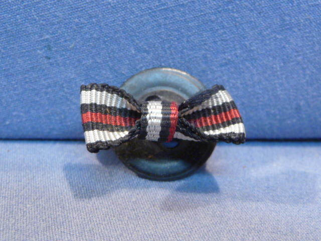 Original Pre-WWII German Button Hole Ribbon, Non-Combatant Hindenburg Cross