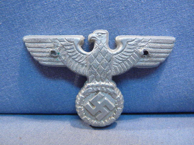 Original Nazi Era German RZM Marked NSDAP Political Cap Eagle, Damaged