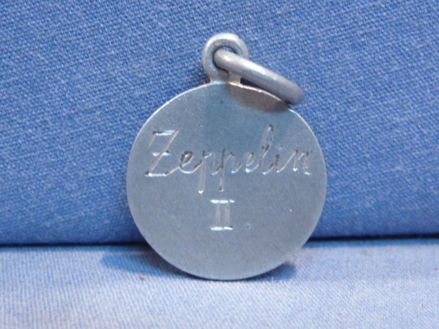 Original 1910 German Zeppelin II Pendant