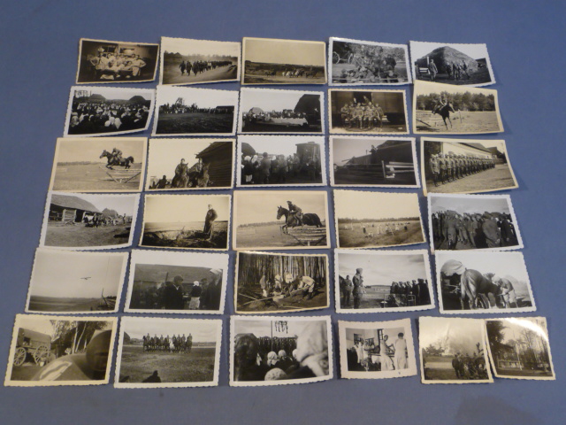 Original WWII German Photographs Lot, 50 TOTAL