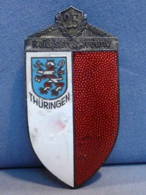 Original Nazi Era German RKB Thüringen Badge