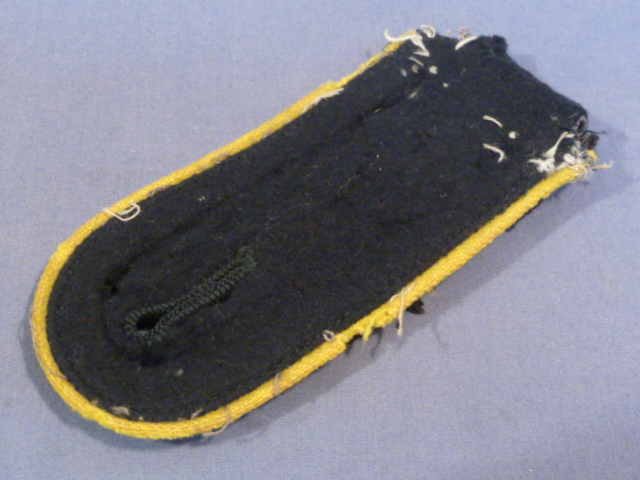 Original WWII German Waffen-SS EM Shoulder Strap (Single), Signals
