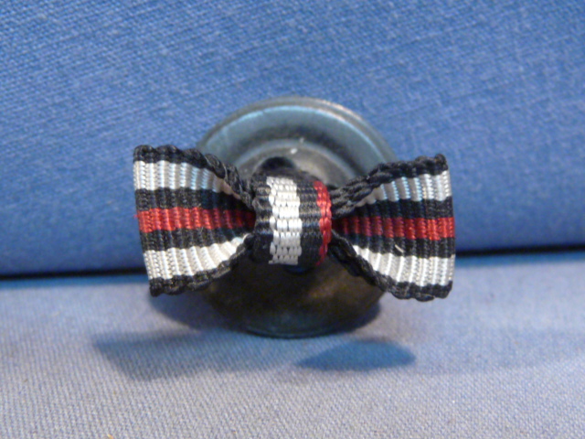 Original Pre-WWII German Button Hole Ribbon, Non-Combatant Hindenburg Cross