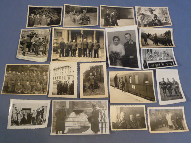 Original WWII German Photographs Lot, 50 TOTAL