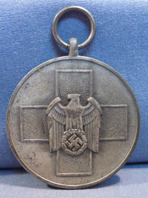 Original Nazi Era German Red Cross Social Welfare Medal, MARKED!