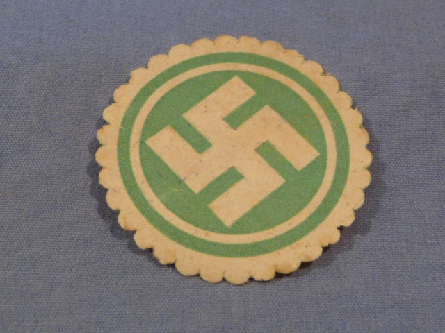 Original Nazi Era German Swastika Envelope Seal