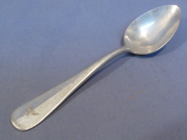 Original Pre-WWII German Aluminum LUFTWAFFE (Air Force) SMALL Spoon