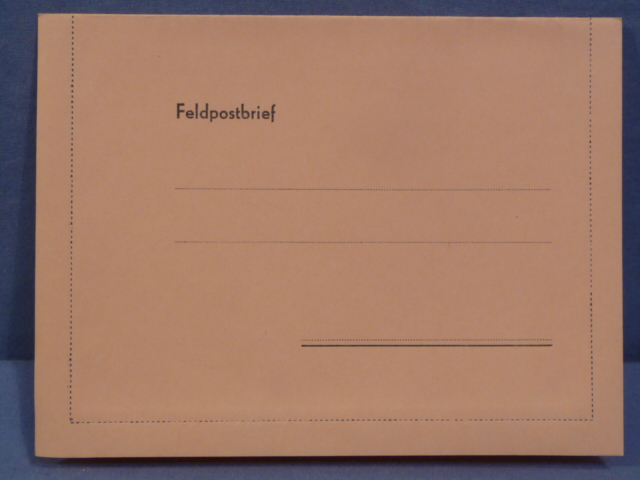 Original WWII German FELDPOST Letter/Envelope