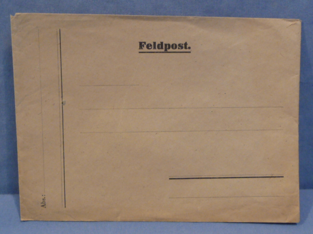 Original WWII German FELDPOST Envelope for Letters
