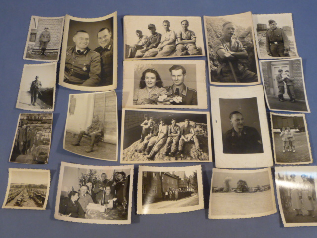 Original WWII German Photographs Lot, 50 TOTAL