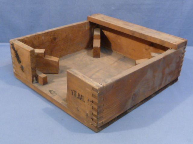 Original WWII German Tellermine 42 Transit Box, UNUSED!