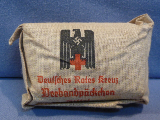 Original WWII German DRK (Red Cross) Medical Bandage
