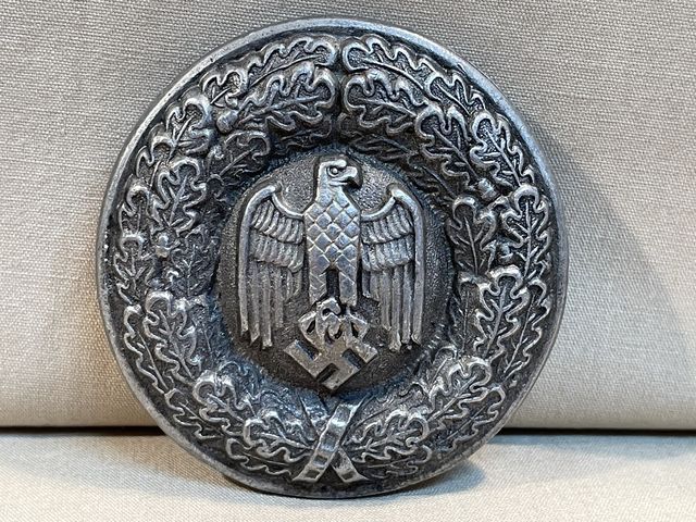 Original WWII German Army Officer's Belt Buckle, Incomplete