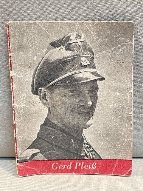 Original WWII German WHW Donation Booklet, Ritterkreuztrger Gerd Plei