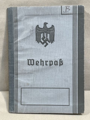 Original WWII German Kriegsmarine (Navy) Soldier's Wehrpa