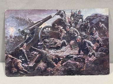 Original WWI German Military Themed Postcard, Deutscher Kriegerbund