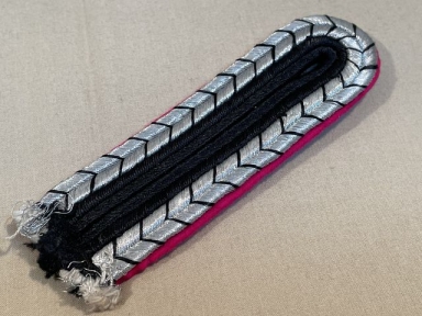 Original Nazi Era German Feuerschutzpolizei Wachtmeister's Shoulder Board, Single