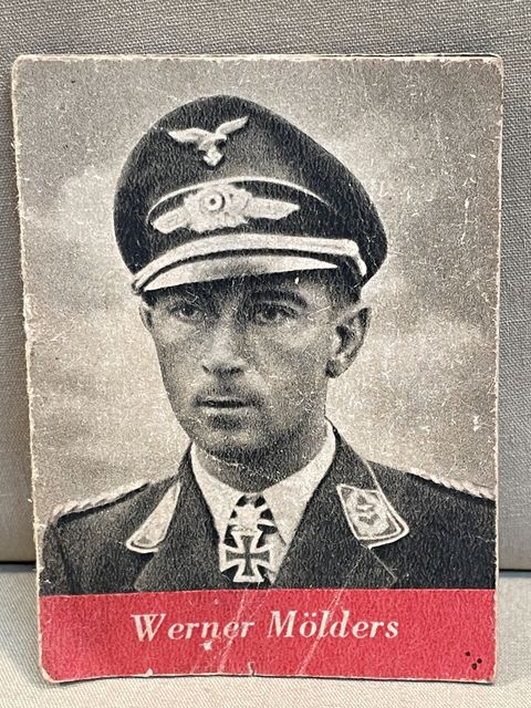 Original WWII German WHW Donation Booklet, Ritterkreuzträger Werner Mölders