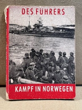 Original Nazi Era German WHW Donation Booklet, DES FHRERS
