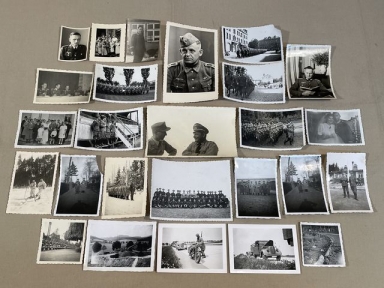 Original WWII German Photographs Lot, 50 TOTAL