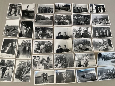 Original WWII German Photographs Lot, 50 TOTAL
