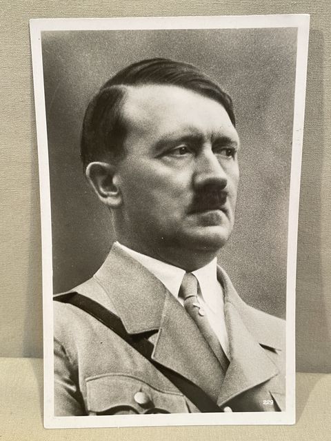 Original WWII German Personality Postcard, HITLER!
