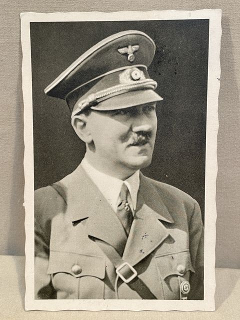 Original 1938 German Personality Postcard, Der Führer