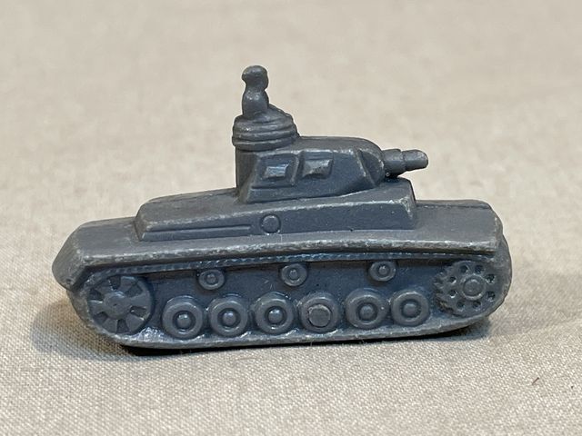 Original WWII German WHW Donation Figure, Panzer III