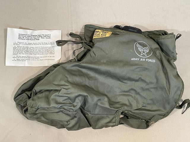 Original WWII US Army Air Force Electric Shoe Inserts, Pair